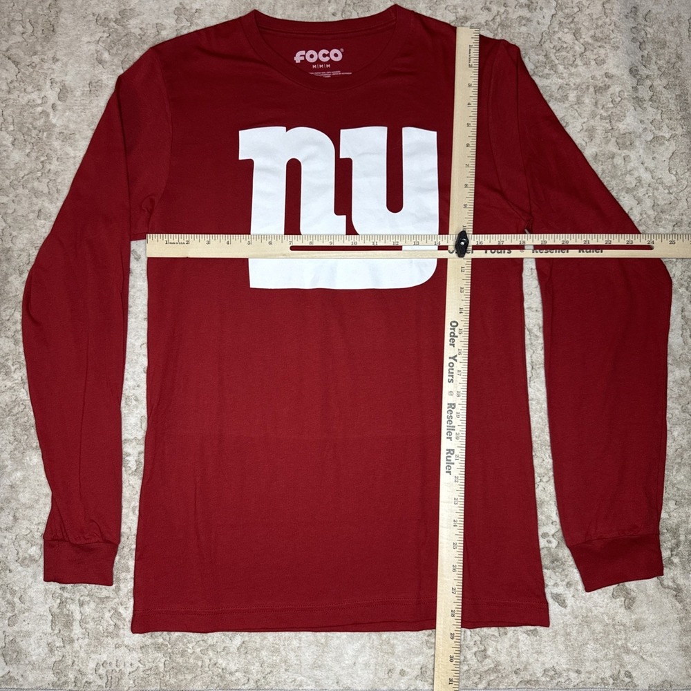 New York Giants FOCO NFL Men's Medium, Long Sleeve Shirt NWOT - Picture 3 of 6